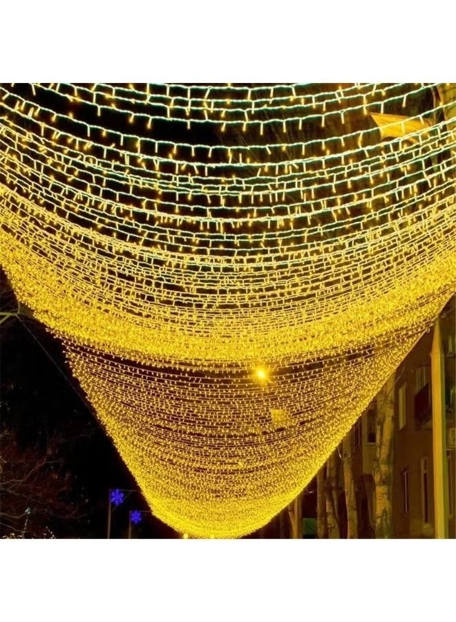 Decorative LED string lights - Indoor and outdoor decorative lighting in multiple lengths, suitable for Ramadan and holidays (50 meters) - Image 5